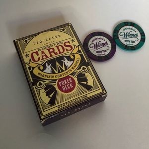 Ted Baker poker cards